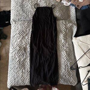 old navy black high neck ribbed maternity dress